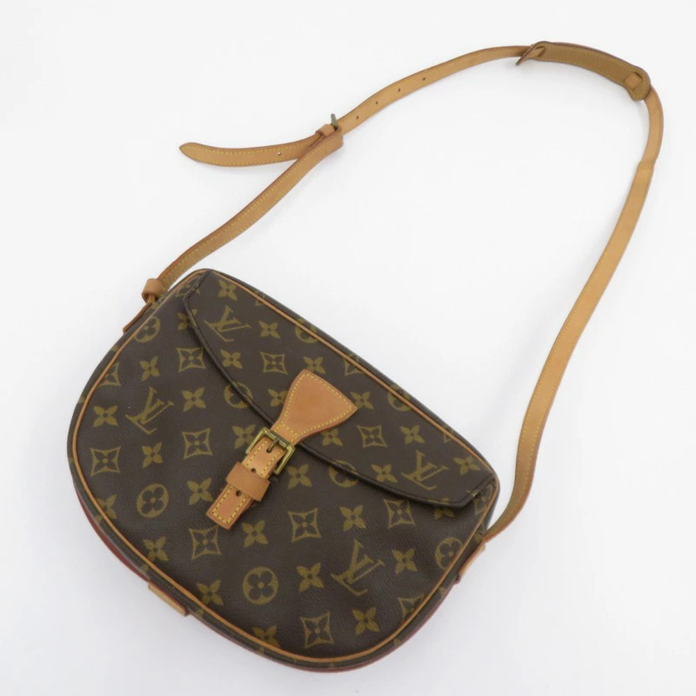 LOUIS VUITTON Monogram Jeune Fille Shoulder Bag Brown